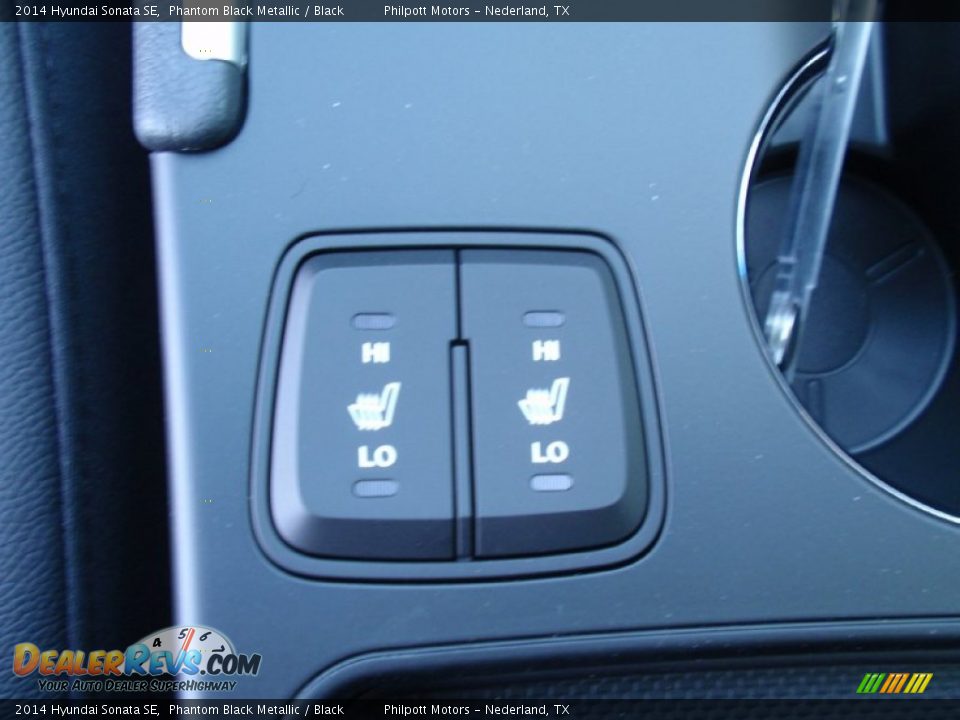 2014 Hyundai Sonata SE Phantom Black Metallic / Black Photo #29