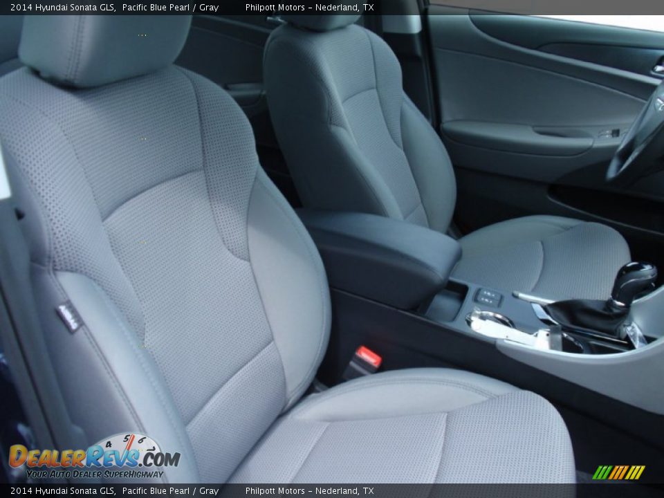 2014 Hyundai Sonata GLS Pacific Blue Pearl / Gray Photo #17