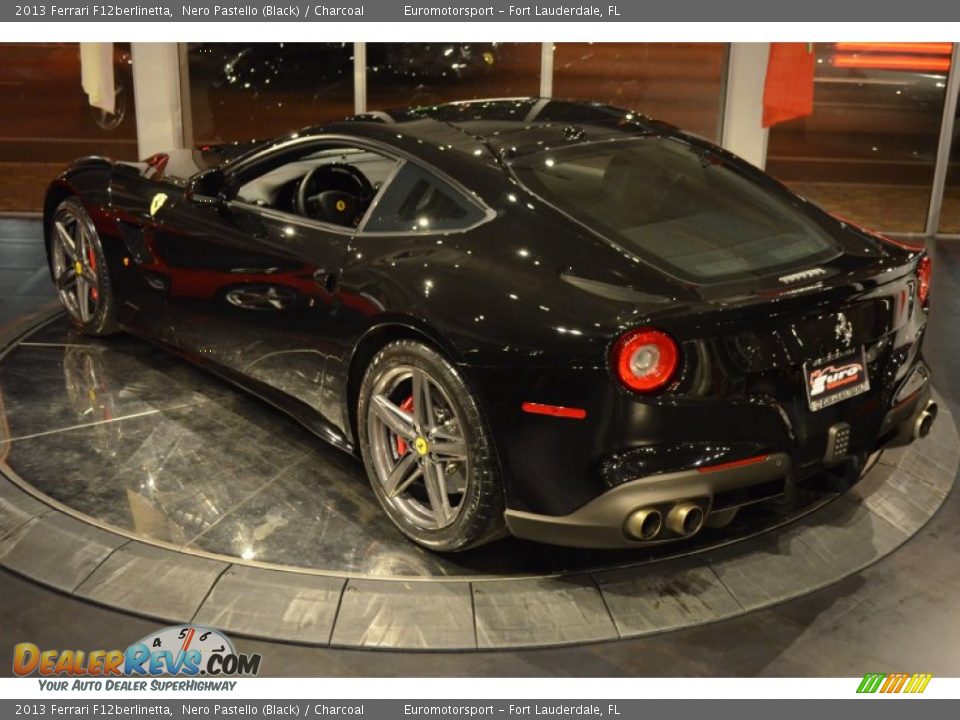 2013 Ferrari F12berlinetta Nero Pastello (Black) / Charcoal Photo #4