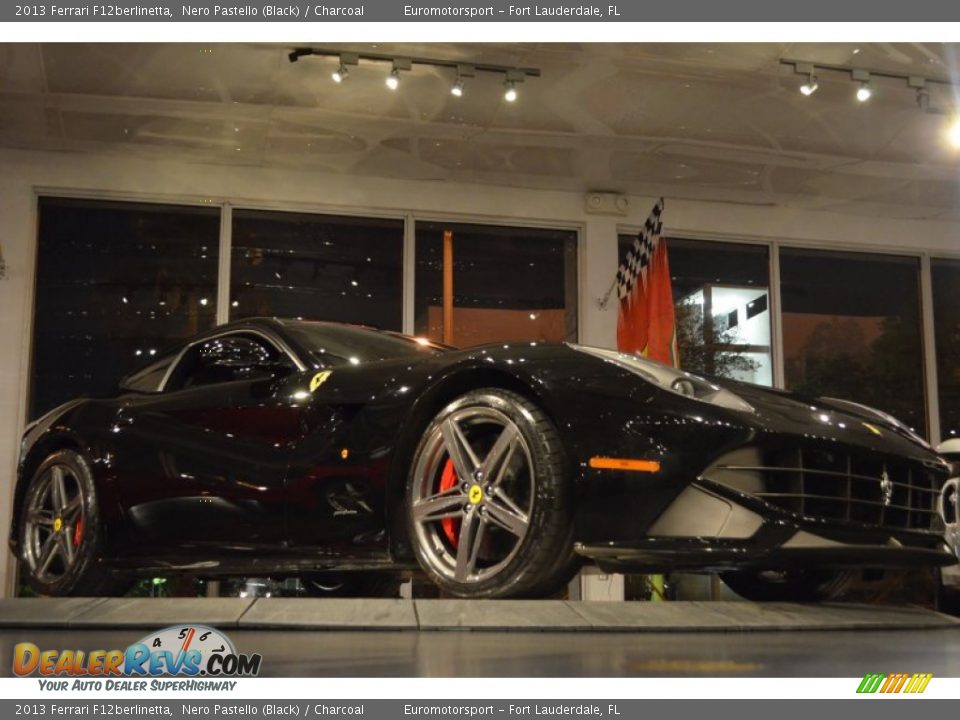 2013 Ferrari F12berlinetta Nero Pastello (Black) / Charcoal Photo #9