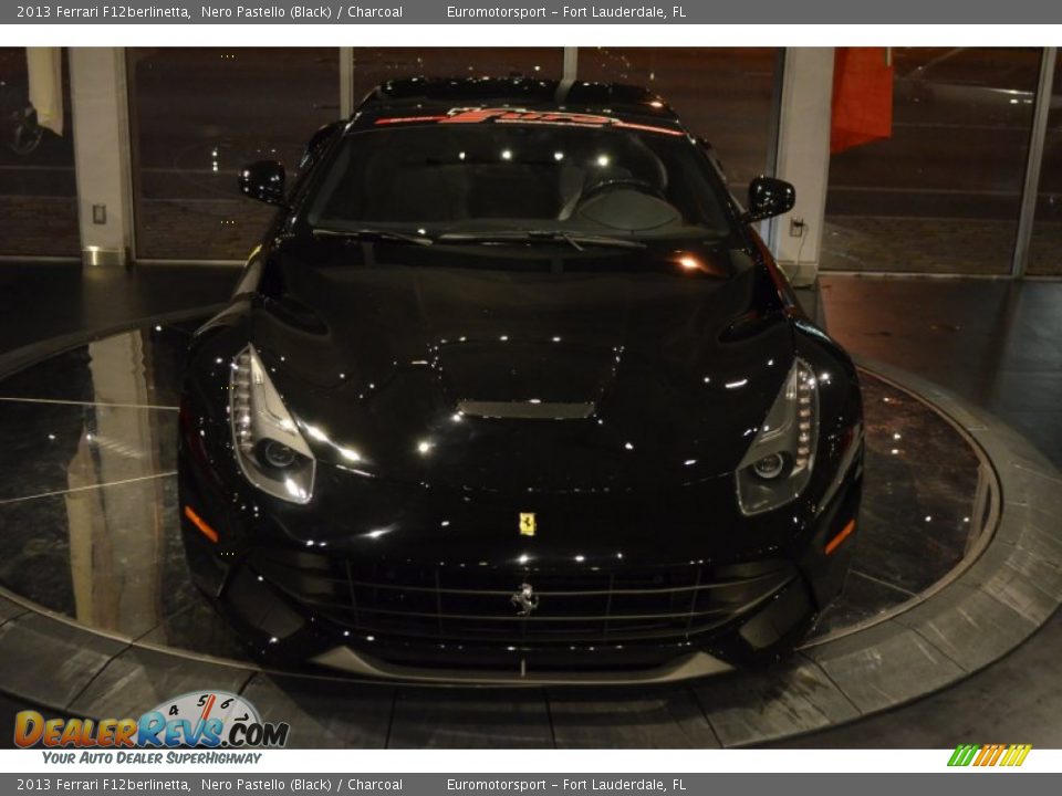 2013 Ferrari F12berlinetta Nero Pastello (Black) / Charcoal Photo #10