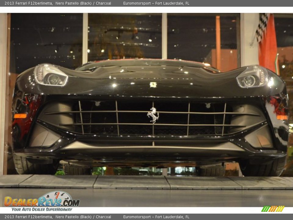 2013 Ferrari F12berlinetta Nero Pastello (Black) / Charcoal Photo #12