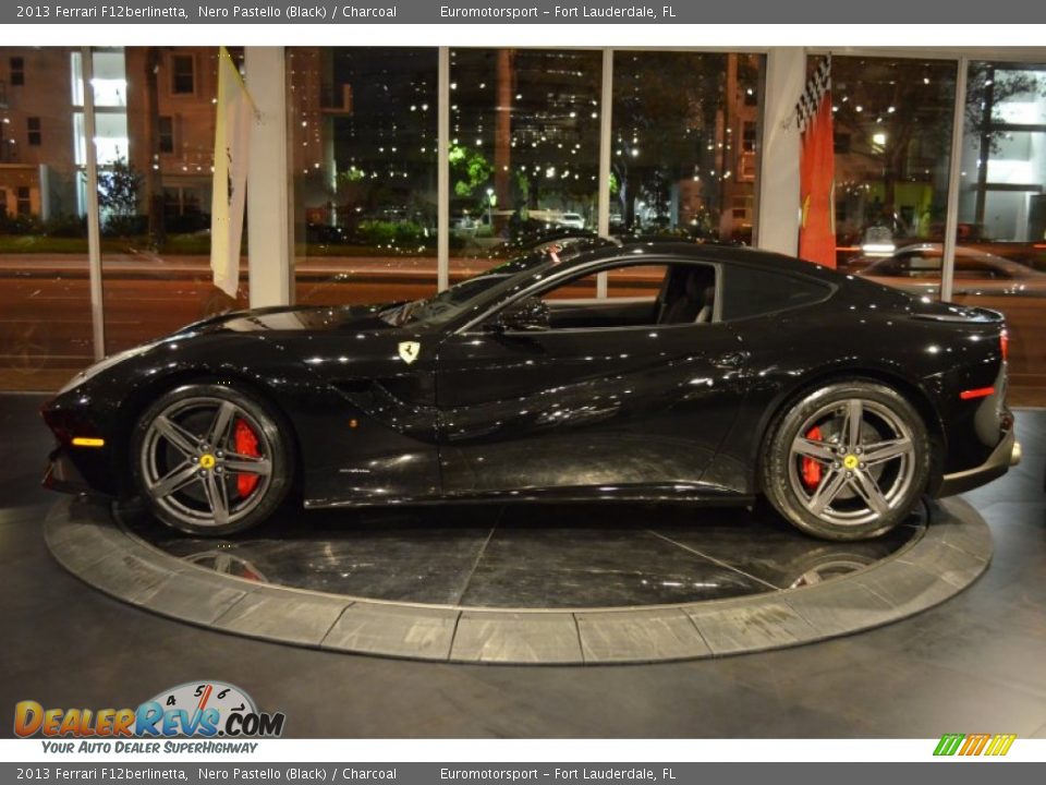 2013 Ferrari F12berlinetta Nero Pastello (Black) / Charcoal Photo #17