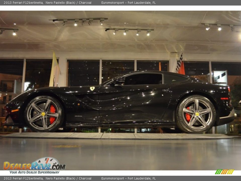 2013 Ferrari F12berlinetta Nero Pastello (Black) / Charcoal Photo #19