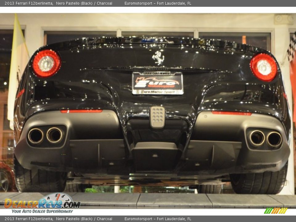 2013 Ferrari F12berlinetta Nero Pastello (Black) / Charcoal Photo #25