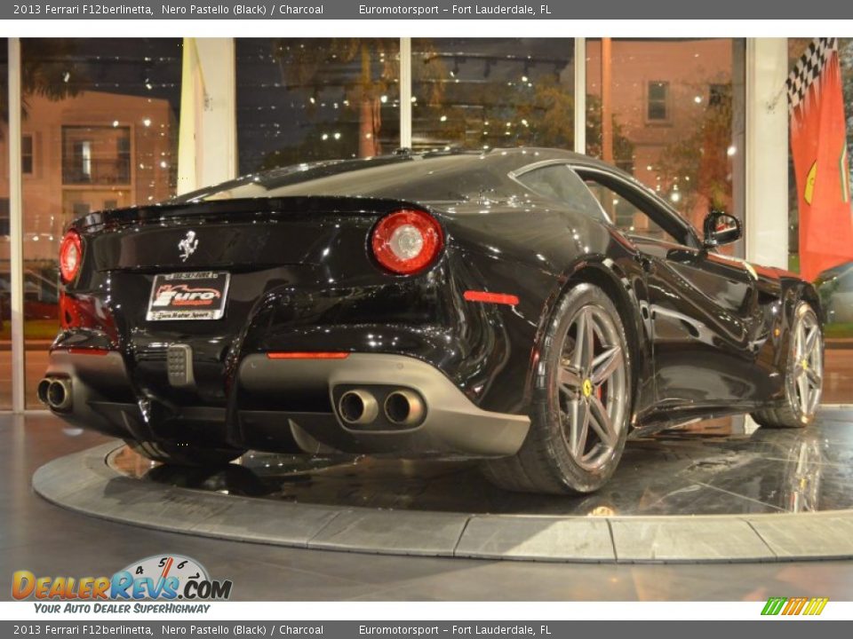 2013 Ferrari F12berlinetta Nero Pastello (Black) / Charcoal Photo #27