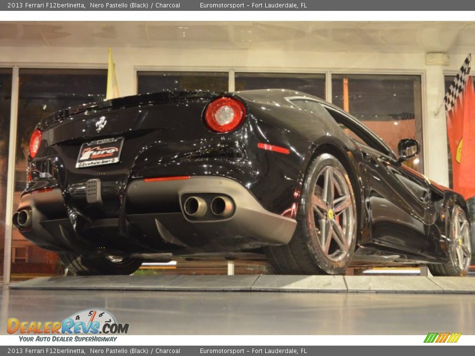 2013 Ferrari F12berlinetta Nero Pastello (Black) / Charcoal Photo #28