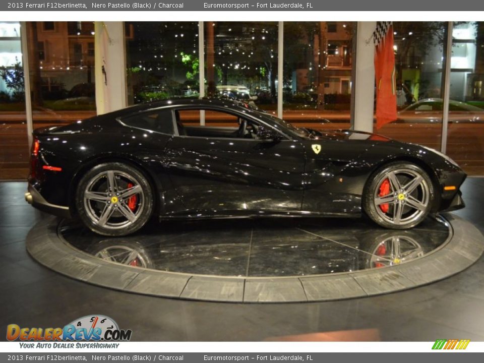 2013 Ferrari F12berlinetta Nero Pastello (Black) / Charcoal Photo #30