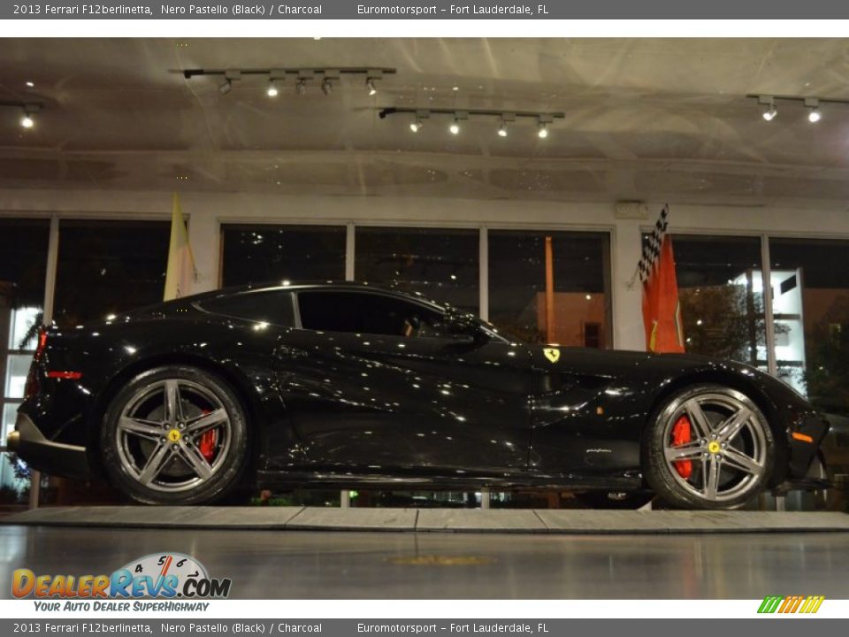 2013 Ferrari F12berlinetta Nero Pastello (Black) / Charcoal Photo #32