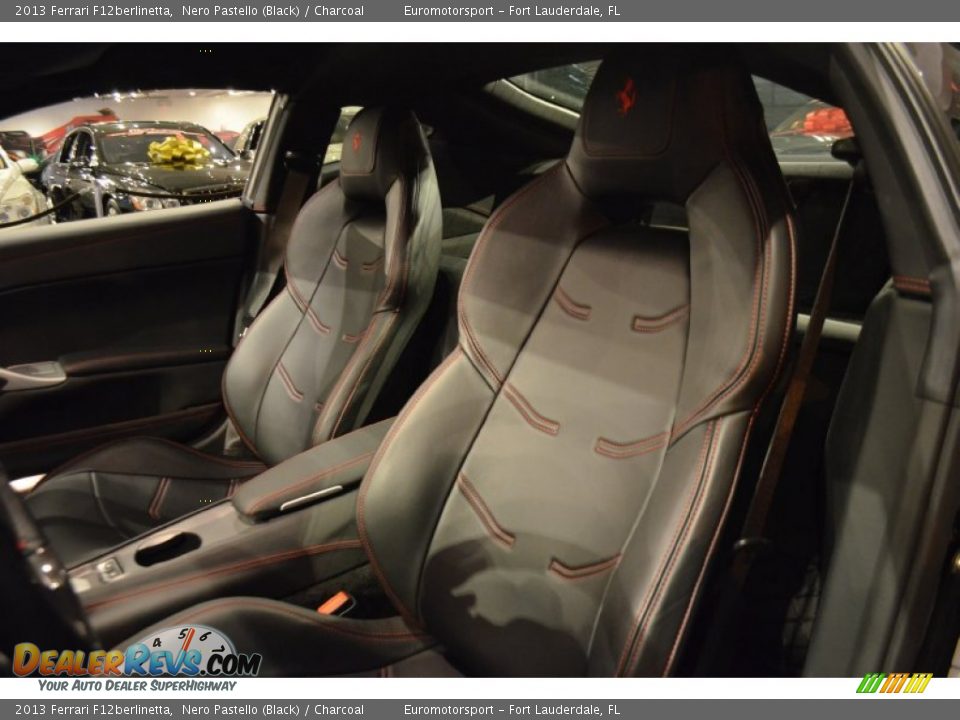 2013 Ferrari F12berlinetta Nero Pastello (Black) / Charcoal Photo #44