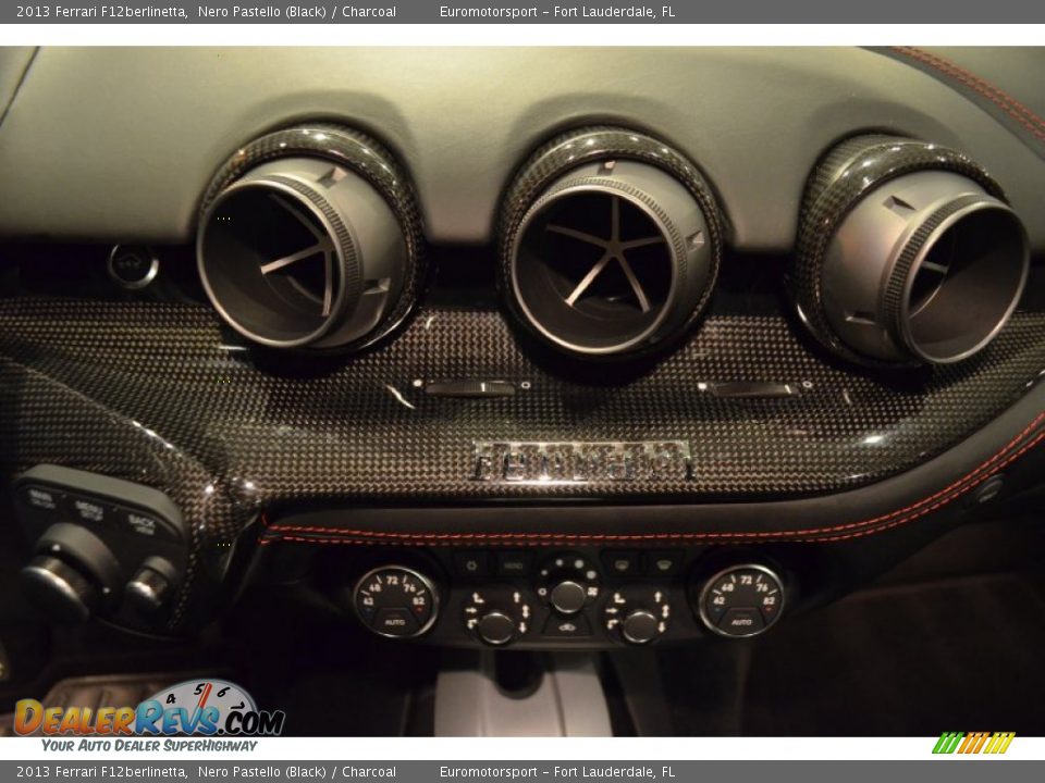 2013 Ferrari F12berlinetta Nero Pastello (Black) / Charcoal Photo #46