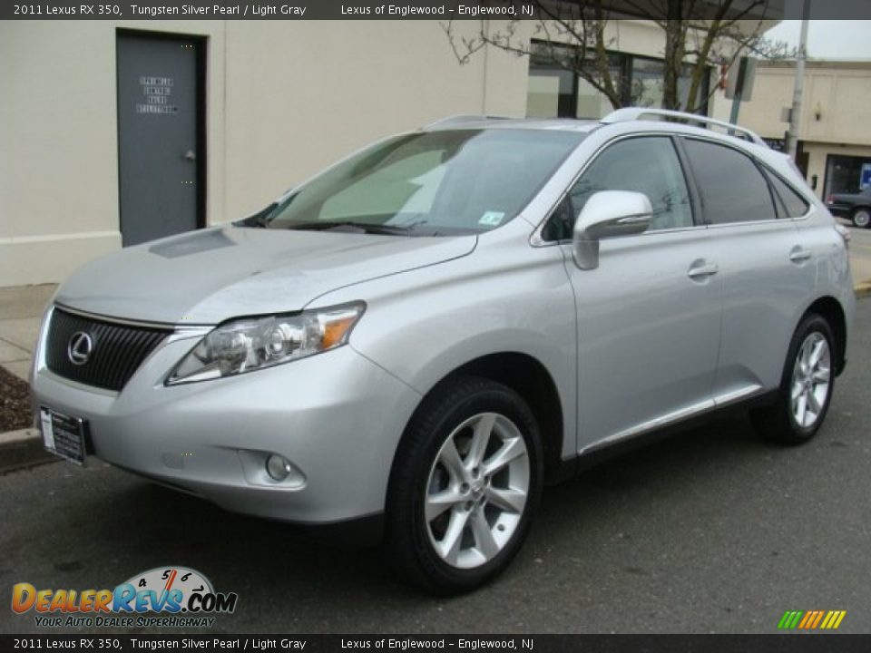 2011 Lexus RX 350 Tungsten Silver Pearl / Light Gray Photo #1