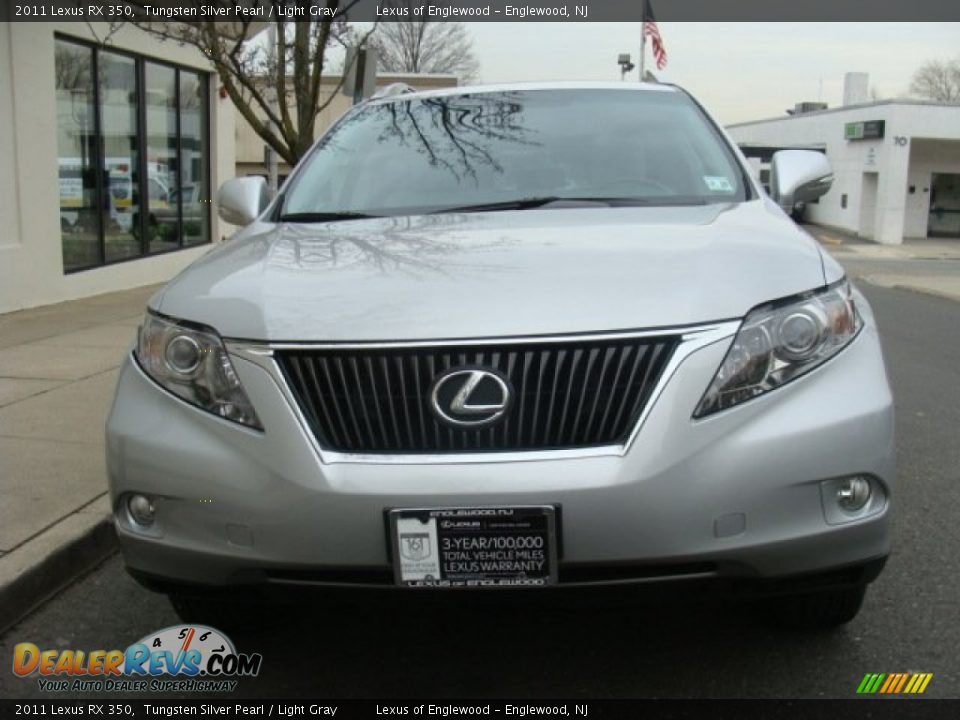 2011 Lexus RX 350 Tungsten Silver Pearl / Light Gray Photo #2