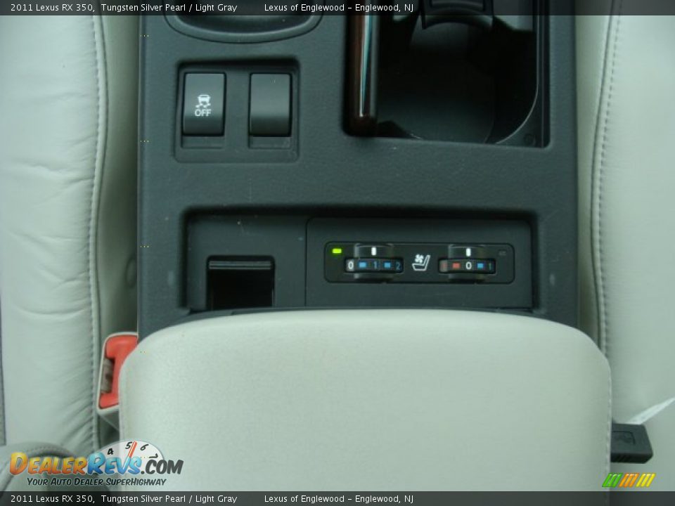 2011 Lexus RX 350 Tungsten Silver Pearl / Light Gray Photo #18