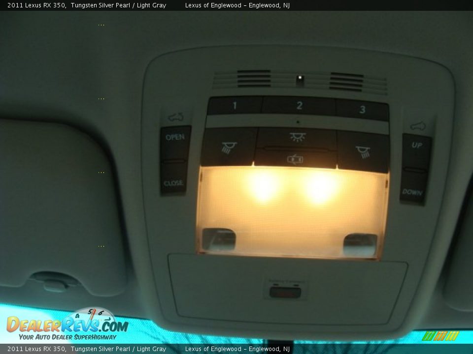 2011 Lexus RX 350 Tungsten Silver Pearl / Light Gray Photo #19