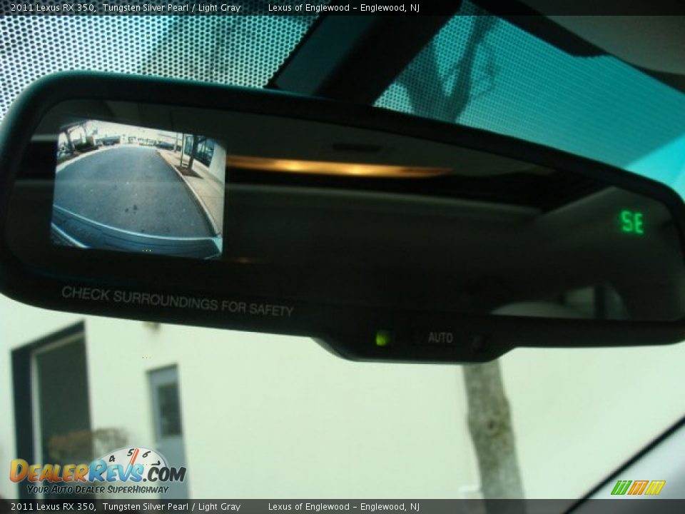 2011 Lexus RX 350 Tungsten Silver Pearl / Light Gray Photo #20