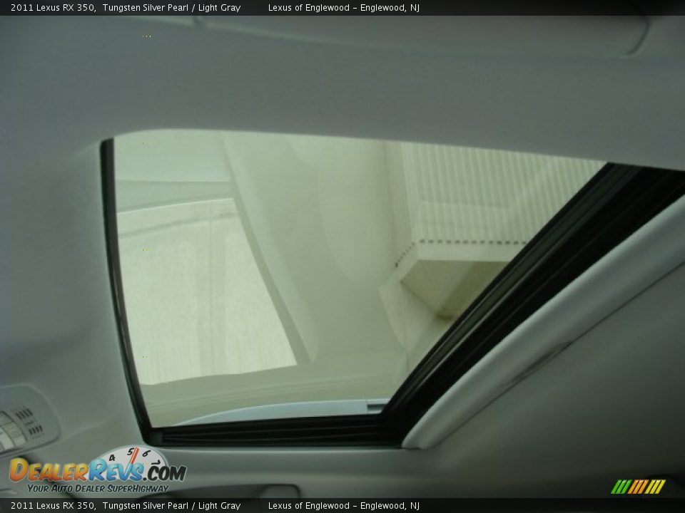 2011 Lexus RX 350 Tungsten Silver Pearl / Light Gray Photo #21