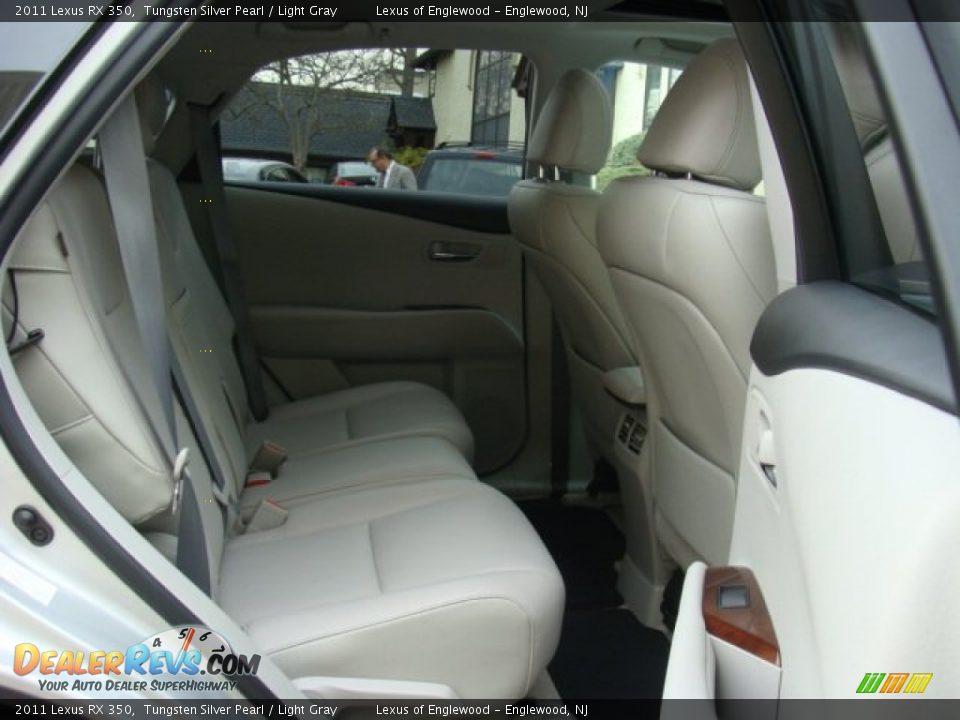 2011 Lexus RX 350 Tungsten Silver Pearl / Light Gray Photo #22