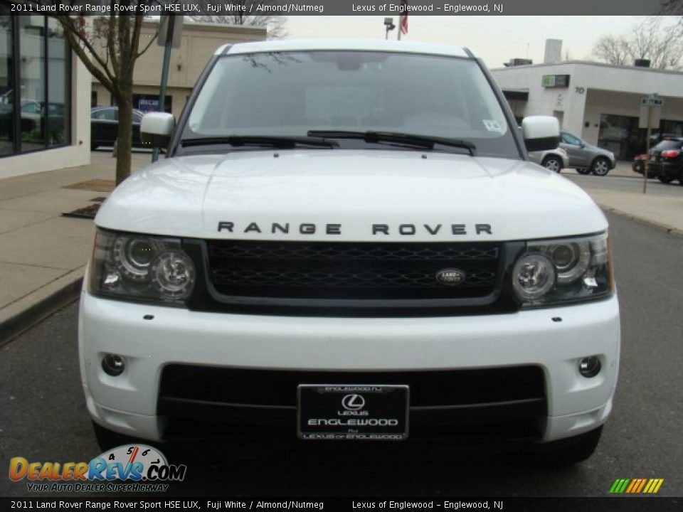 2011 Land Rover Range Rover Sport HSE LUX Fuji White / Almond/Nutmeg Photo #2