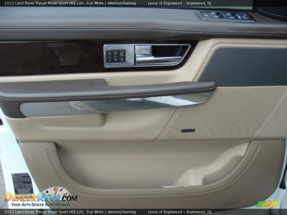 2011 Land Rover Range Rover Sport HSE LUX Fuji White / Almond/Nutmeg Photo #7