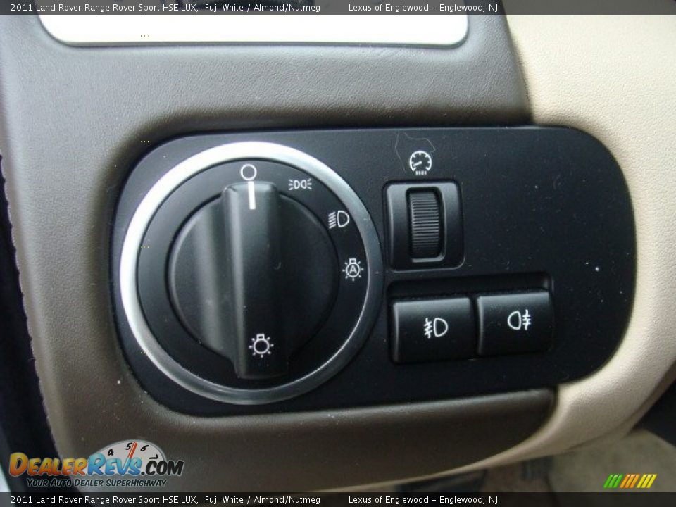 2011 Land Rover Range Rover Sport HSE LUX Fuji White / Almond/Nutmeg Photo #12