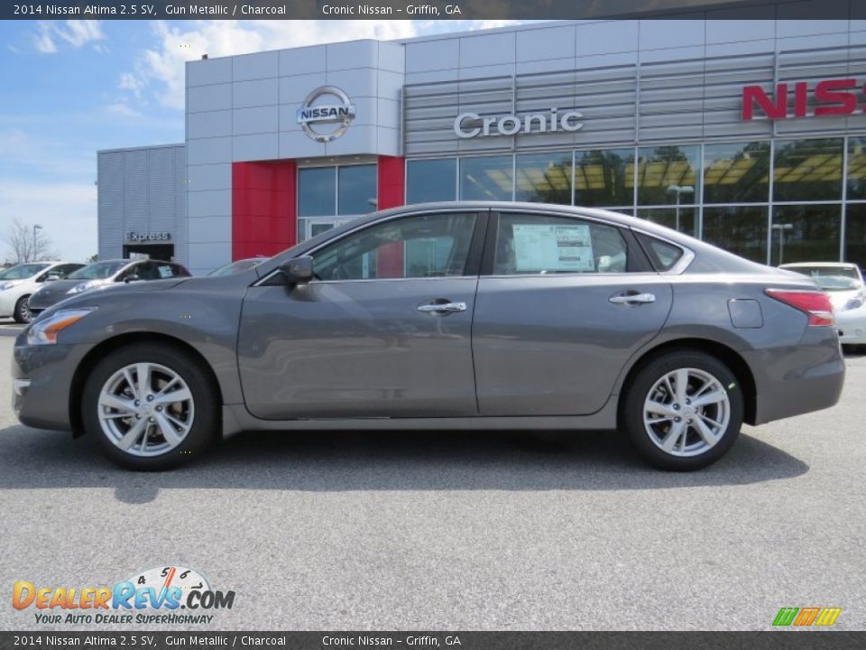 2014 Nissan Altima 2.5 SV Gun Metallic / Charcoal Photo #2