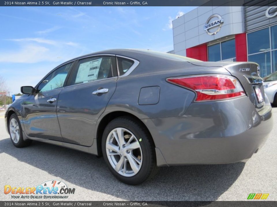 2014 Nissan Altima 2.5 SV Gun Metallic / Charcoal Photo #3