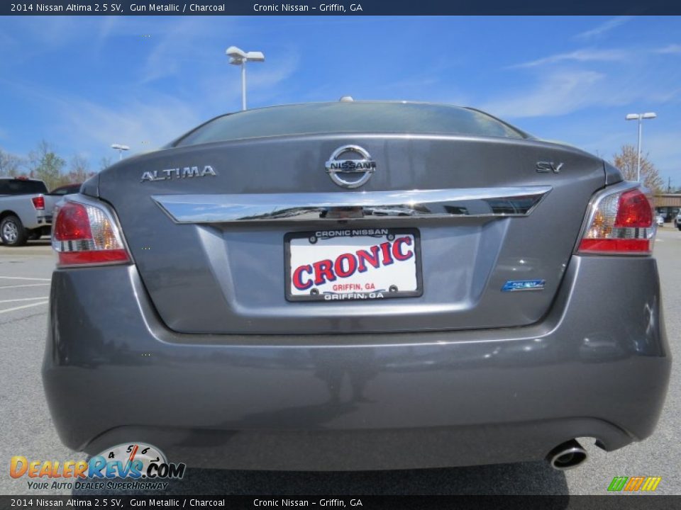 2014 Nissan Altima 2.5 SV Gun Metallic / Charcoal Photo #4