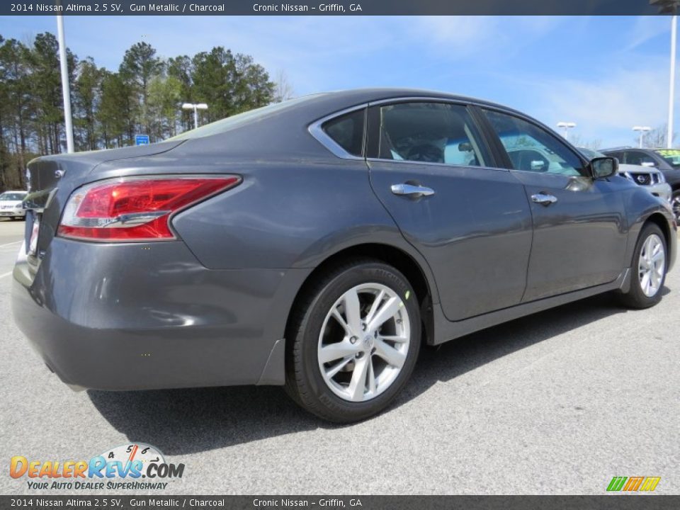 2014 Nissan Altima 2.5 SV Gun Metallic / Charcoal Photo #5