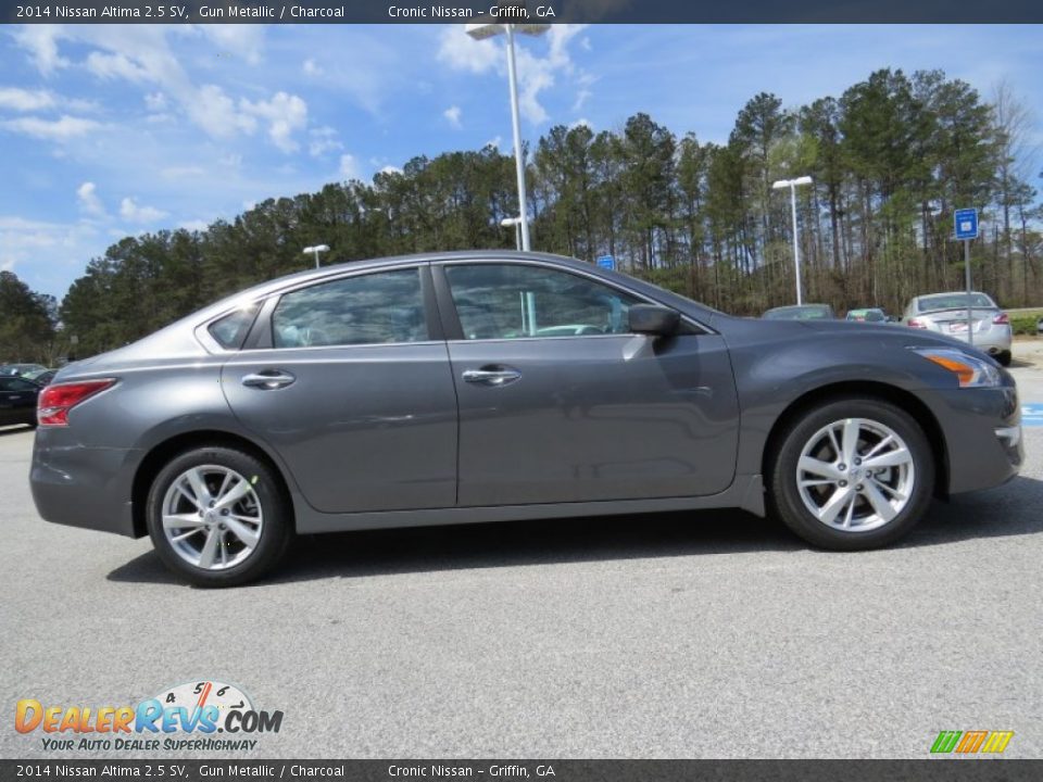 2014 Nissan Altima 2.5 SV Gun Metallic / Charcoal Photo #6