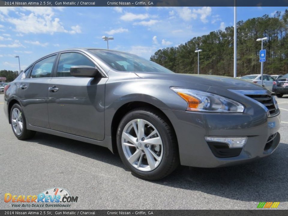 2014 Nissan Altima 2.5 SV Gun Metallic / Charcoal Photo #7