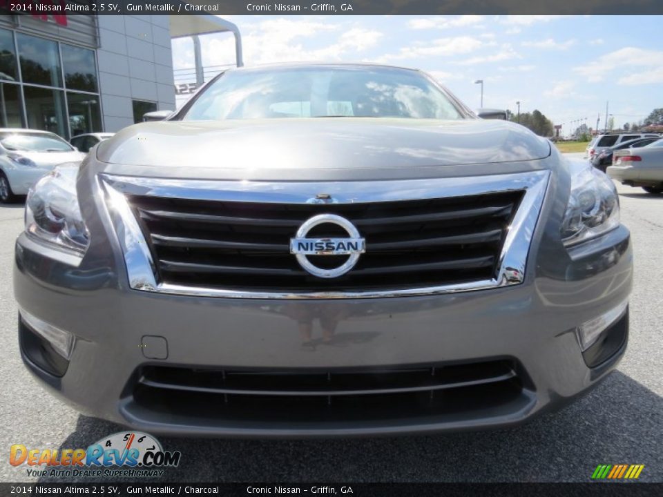 2014 Nissan Altima 2.5 SV Gun Metallic / Charcoal Photo #8