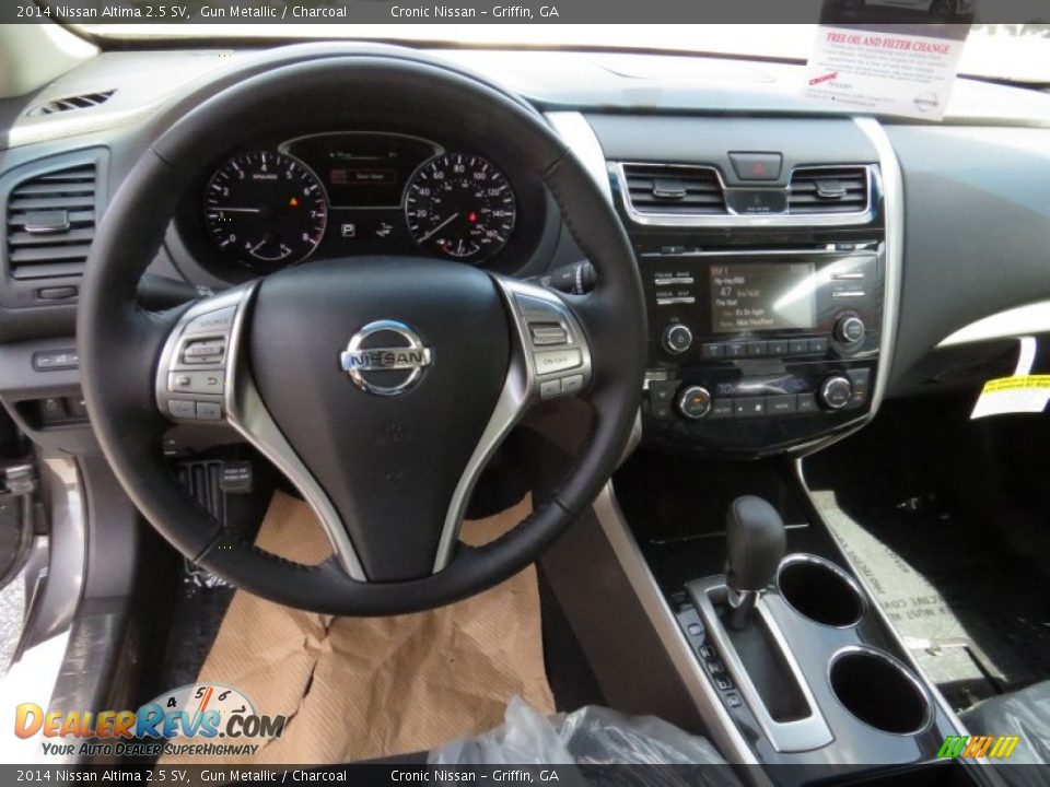 2014 Nissan Altima 2.5 SV Gun Metallic / Charcoal Photo #11