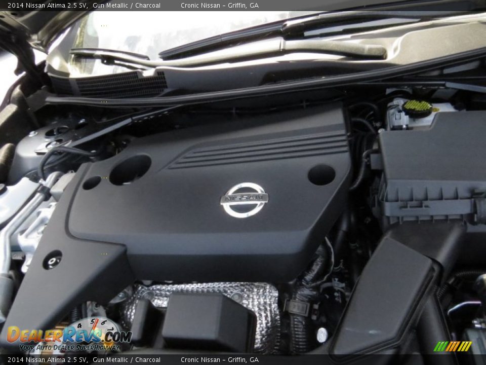 2014 Nissan Altima 2.5 SV Gun Metallic / Charcoal Photo #13