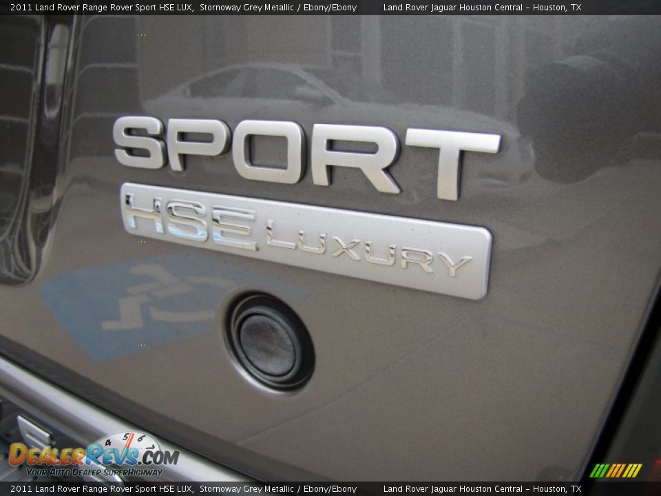 2011 Land Rover Range Rover Sport HSE LUX Stornoway Grey Metallic / Ebony/Ebony Photo #10