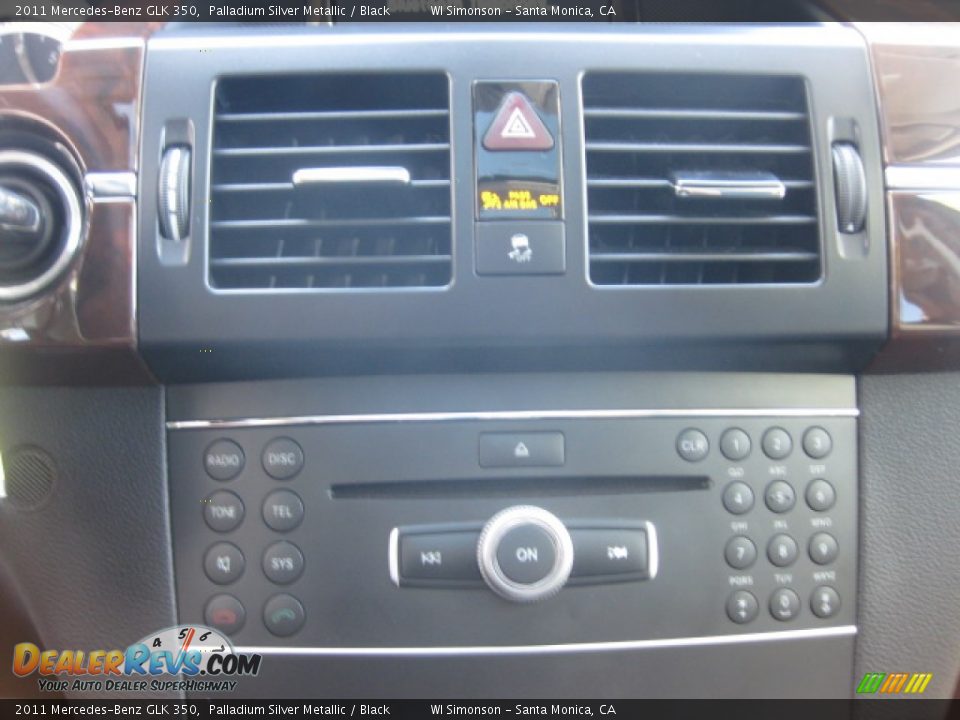 2011 Mercedes-Benz GLK 350 Palladium Silver Metallic / Black Photo #14