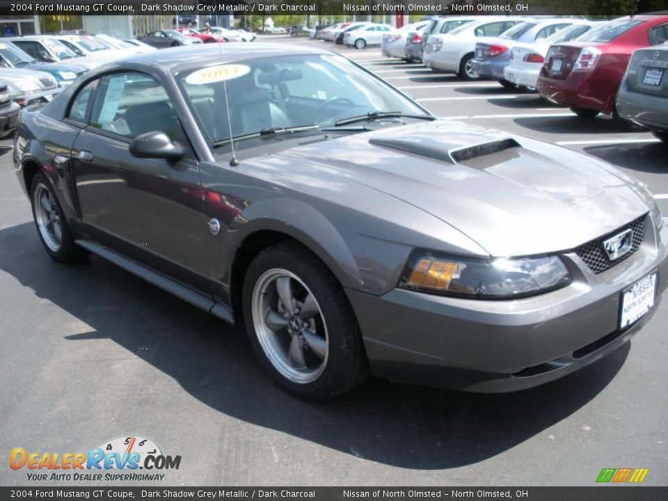 2004 Ford Mustang GT Coupe Dark Shadow Grey Metallic / Dark Charcoal Photo #3