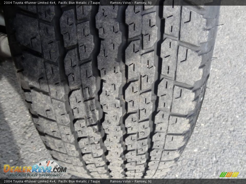 2004 Toyota 4Runner Limited 4x4 Pacific Blue Metallic / Taupe Photo #19