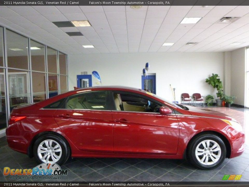 2011 Hyundai Sonata GLS Venetian Red / Camel Photo #1