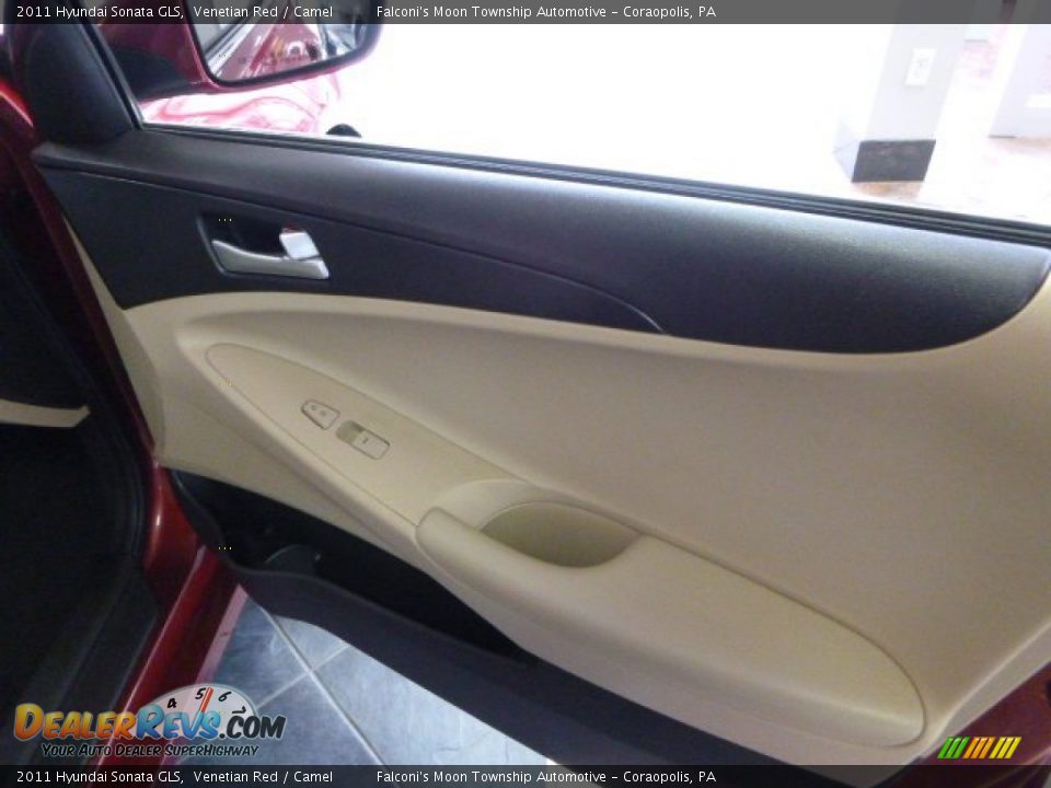 2011 Hyundai Sonata GLS Venetian Red / Camel Photo #12
