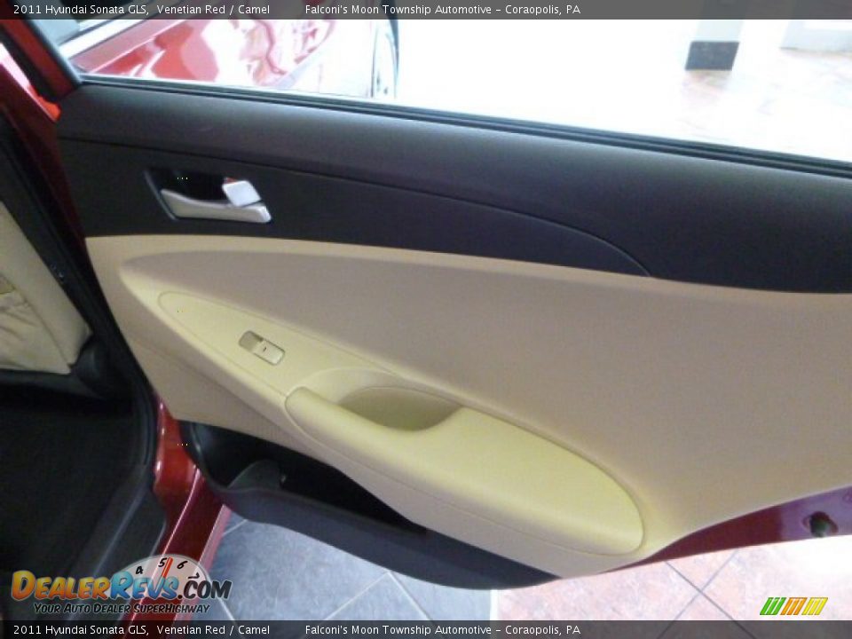 2011 Hyundai Sonata GLS Venetian Red / Camel Photo #14