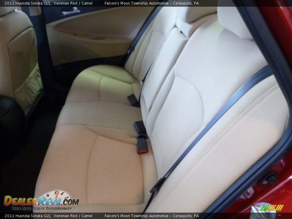 2011 Hyundai Sonata GLS Venetian Red / Camel Photo #16