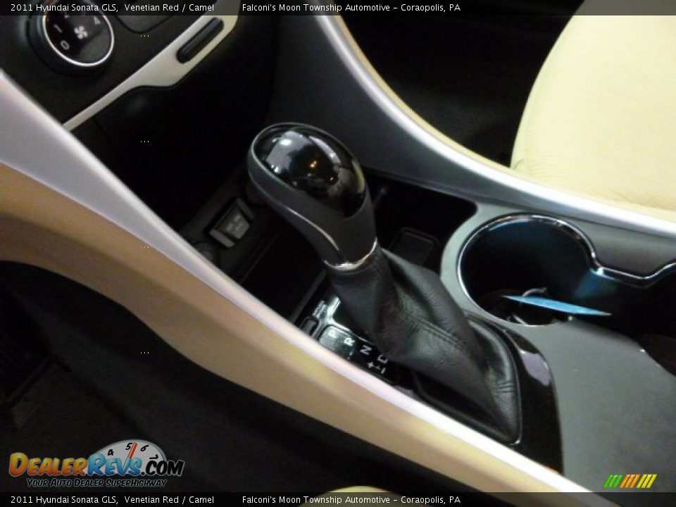 2011 Hyundai Sonata GLS Venetian Red / Camel Photo #21