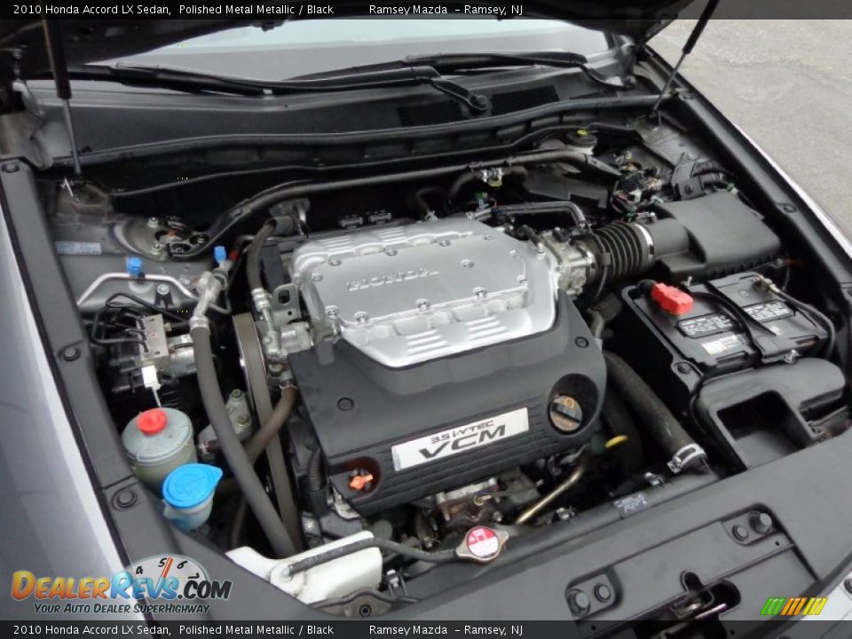 2010 Honda Accord LX Sedan Polished Metal Metallic / Black Photo #30