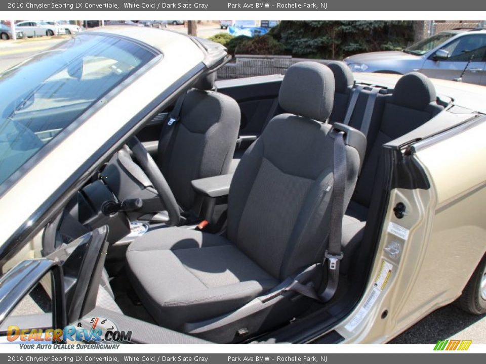 2010 Chrysler Sebring LX Convertible White Gold / Dark Slate Gray Photo #13