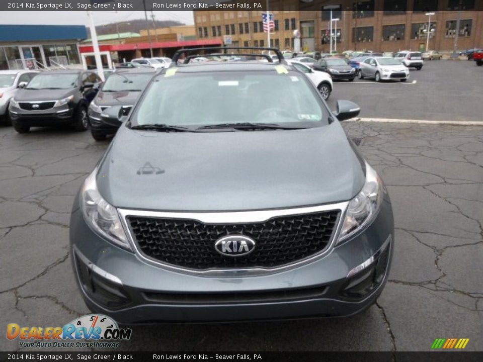 2014 Kia Sportage LX Sage Green / Black Photo #3