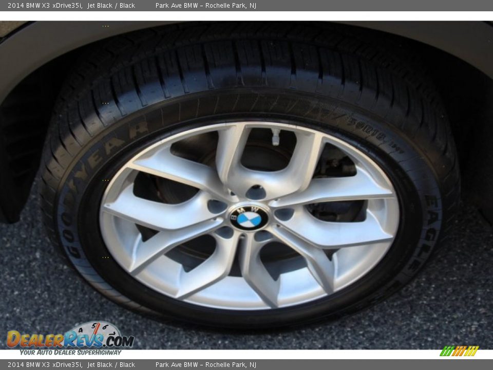 2014 BMW X3 xDrive35i Jet Black / Black Photo #32