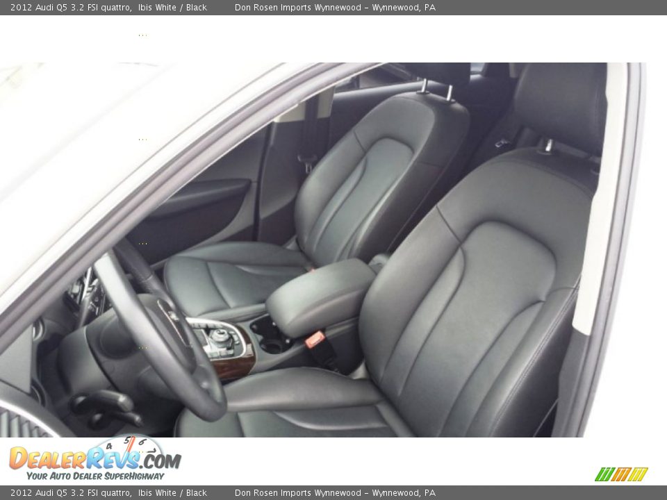 2012 Audi Q5 3.2 FSI quattro Ibis White / Black Photo #10