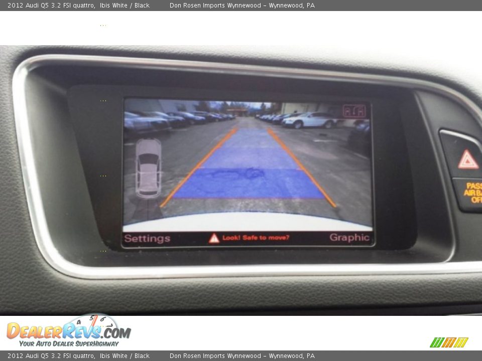 2012 Audi Q5 3.2 FSI quattro Ibis White / Black Photo #18