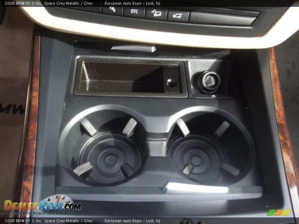 2008 BMW X5 3.0si Space Grey Metallic / Grey Photo #22